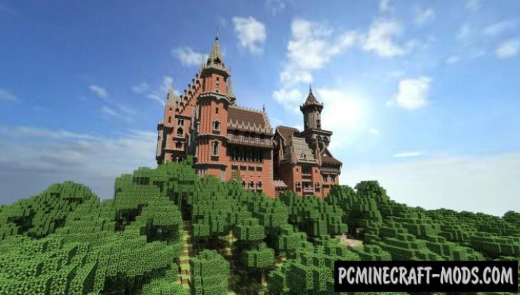 Castle Svebosin Map For Minecraft