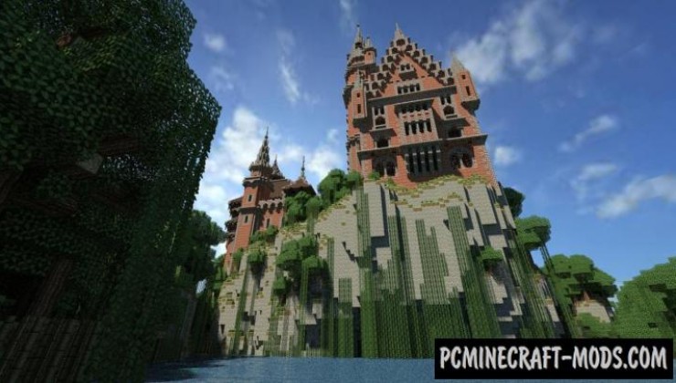 Castle Svebosin Map For Minecraft