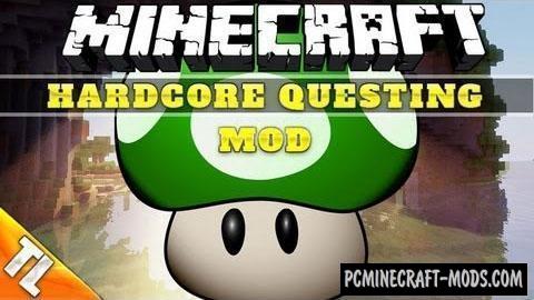 Hardcore Questing Mode - Adv Mod For MC 1.20.1, 1.19.4, 1.16.5, 1.12.2