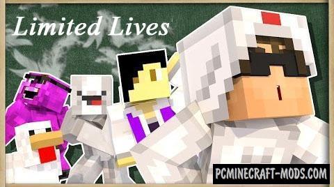 Limited Lives - Hardcore Mod For Minecraft 1.19.3, 1.18.1, 1.17.1, 1.16.5