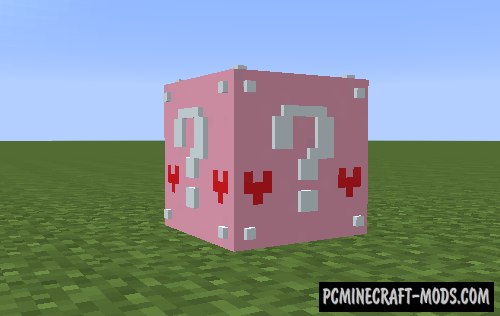 Lucky Block Pink Mod For Minecraft 1 8 9 1 7 10 Pc Java Mods