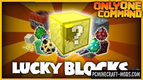 Lucky Blocks Command Block For Minecraft 1.8.9