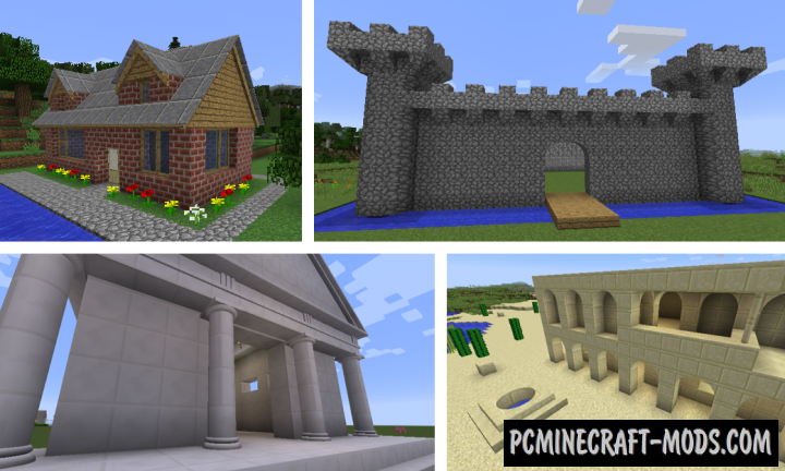 ArchitectureCraft - Decor Blocks Mod For Minecraft 1.12.2