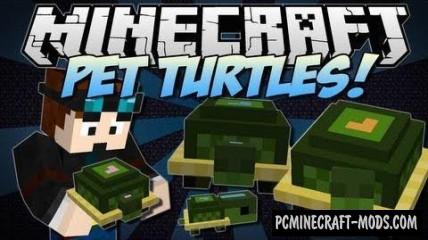 Pet Turtles - Creature Mod For Minecraft 1.7.10