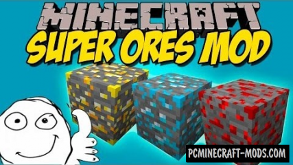 Super Ores - Blocks Mod For Minecraft 1.12.2, 1.8.9, 1.7.10