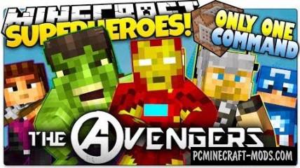 The Avengers Command Block For Minecraft 1.8.9