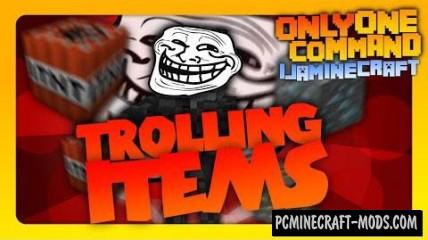 Trolling Items Command Block For Minecraft 1.8.9