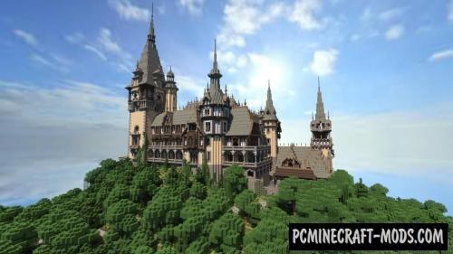 Vitruvian Castle Map For Minecraft