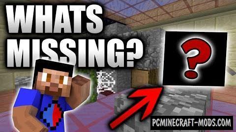 What’s Missing? - Minigame Map For Minecraft