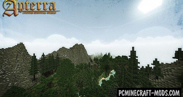 Apterra - Adventure, Survival Map For Minecraft