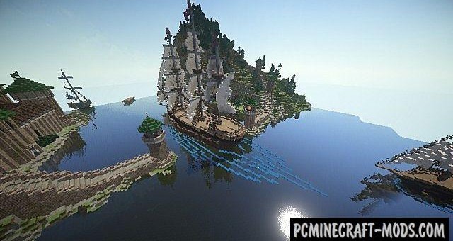 Arendelle Frozen - Castle Map For Minecraft