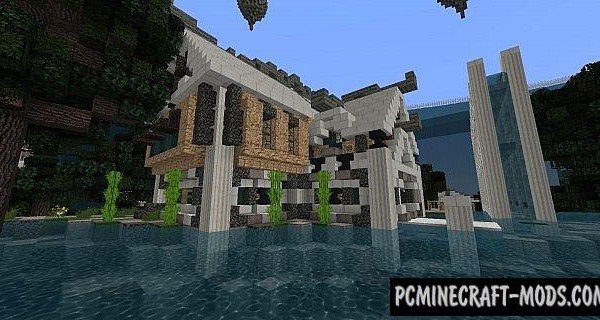 Atlantis – The Lost Empire - City Map For Minecraft