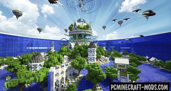 Atlantis – The Lost Empire - City Map For Minecraft