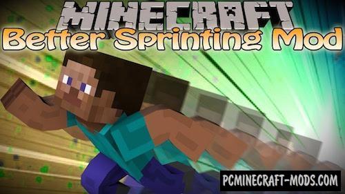 Better Sprinting - Parkour Mod For MC 1.16.5, 1.12.2, 1.8.9