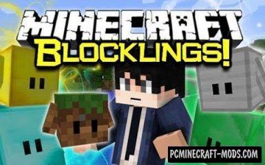 Blocklings - Mobs Mod For Minecraft 1.12.2, 1.10.2, 1.7.10