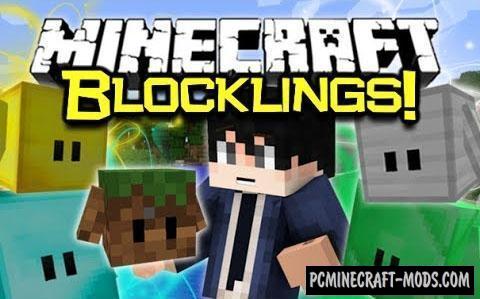 Blocklings Mobs Mod For Minecraft 1 12 2 1 10 2 1 7 10 Pc Java Mods