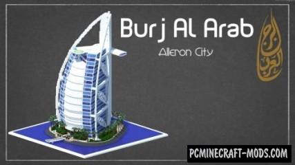 Burj Al Arab - Building Map For Minecraft