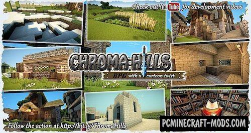 Chroma Hills RPG Resource Pack For Minecraft 1.15.2, 1.14.4