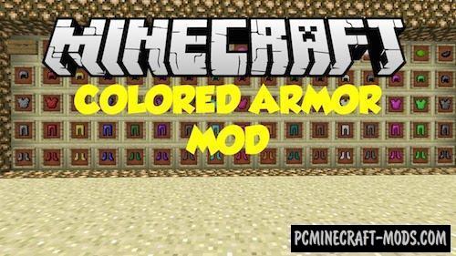 Colorful Armor Decor Mod For Minecraft 1 16 5 1 14 4 1 12 2 Pc Java Mods