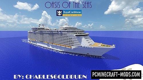 Oasis of The Seas - 3D Art Map For Minecraft