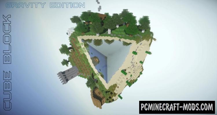 Cube Block - Survival Map For Minecraft
