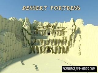 Desert Fortress - Castle Map For Minecraft