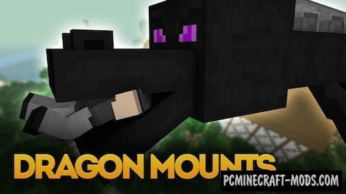 Dragon Mounts Mod For Minecraft 1.10.2, 1.9.4, 1.8.9, 1.7.10