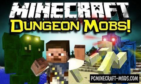Dungeon Mobs Mod For Minecraft 1.7.10, 1.6.4