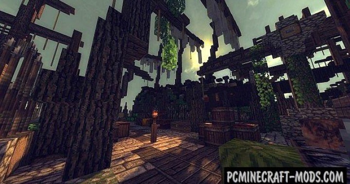 Epic Pirate Bay - Town, Adventure Map Minecraft