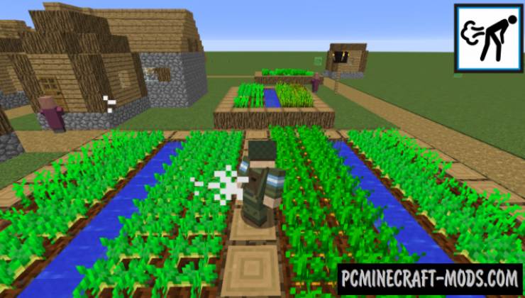 Crop Dusting - Tweak Animation Mod For Minecraft 1.12.2
