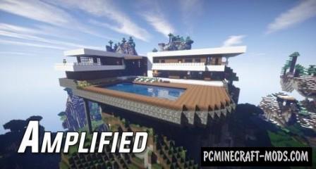 Amplified - House Map For Minecraft