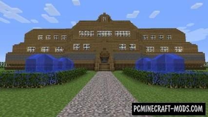 Giant Mansion - House, Building Map Minecraft