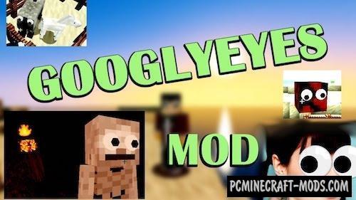 GooglyEyes - Skin Decor Mod Minecraft 1.16.5, 1.12.2