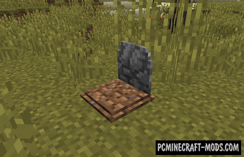 GraveStone - Save Items Mod For MC 1.19.3, 1.18.2, 1.12.2