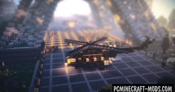 Paris - Eiffel Tower Map For Minecraft 1.14, 1.13.2  PC 