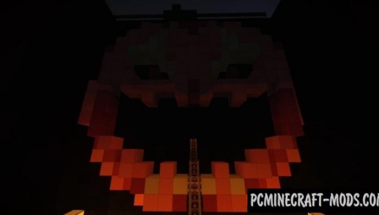 Halloween Roller Coaster Map For Minecraft