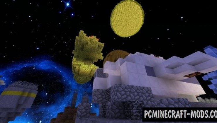 I Wanna Go To Space - Adventure Map For MC