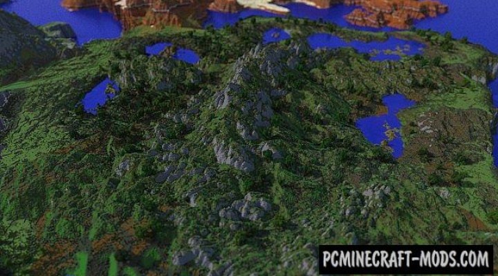 Lands of Luvem - Surv, Terrain Map For Minecraft
