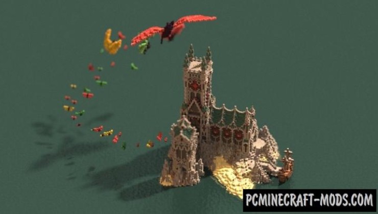 Rise of the Vampires - Castle Map For Minecraft