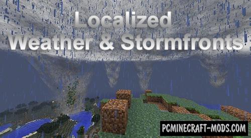 Localized Weather & Stormfronts - Shaders Mod 1.12.2
