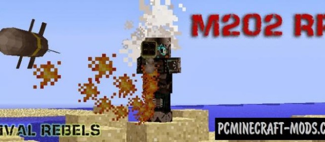 Rival Rebels - Guns Mod For Minecraft 1.7.10, 1.6.4, 1.5.2