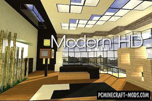 minecraft modern house texture pack