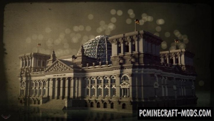Berlin Reichstag - Building Map For Minecraft