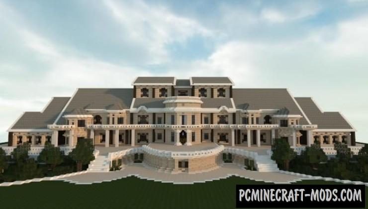 Luxury Mansion Map For Minecraft