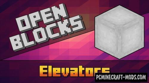 OpenBlocks Elevator - Mech Mod 1.20.2, 1.19.4, 1.18.2, 1.12.2