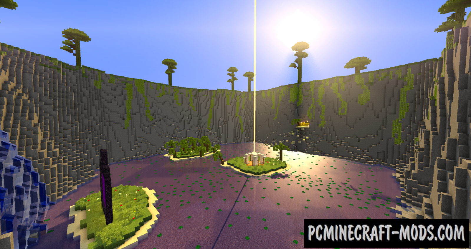 Parkour Paradise Map For Minecraft