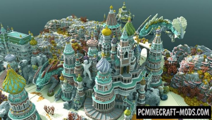 Faberzhe Palace - Castle Map For Minecraft