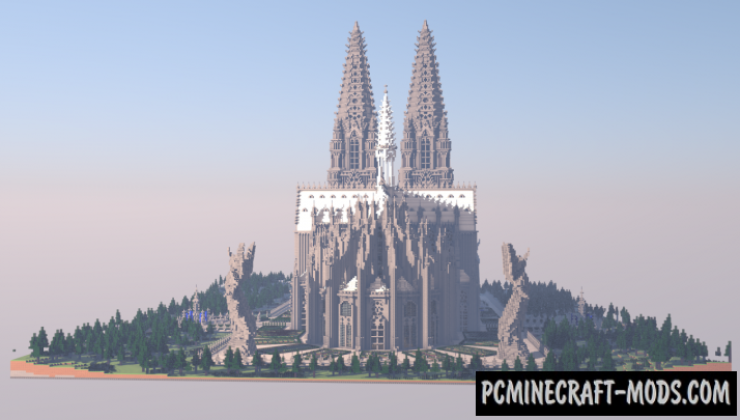 Cologne Cathedral - Building Map For Minecraft