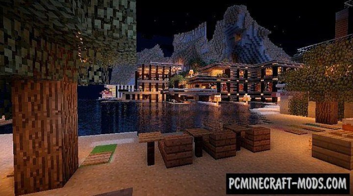 Luxurious Cove House Map For Minecraft