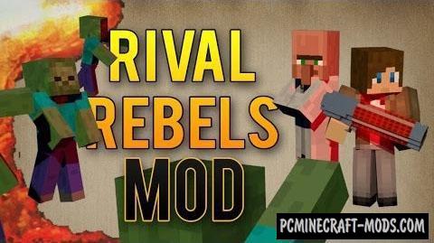 Rival Rebels - Guns Mod For Minecraft 1.7.10, 1.6.4, 1.5.2